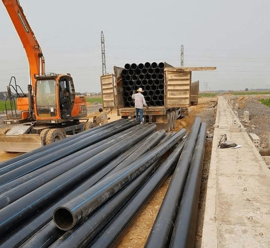 Ống nhựa phẳng HDPE cấp nước