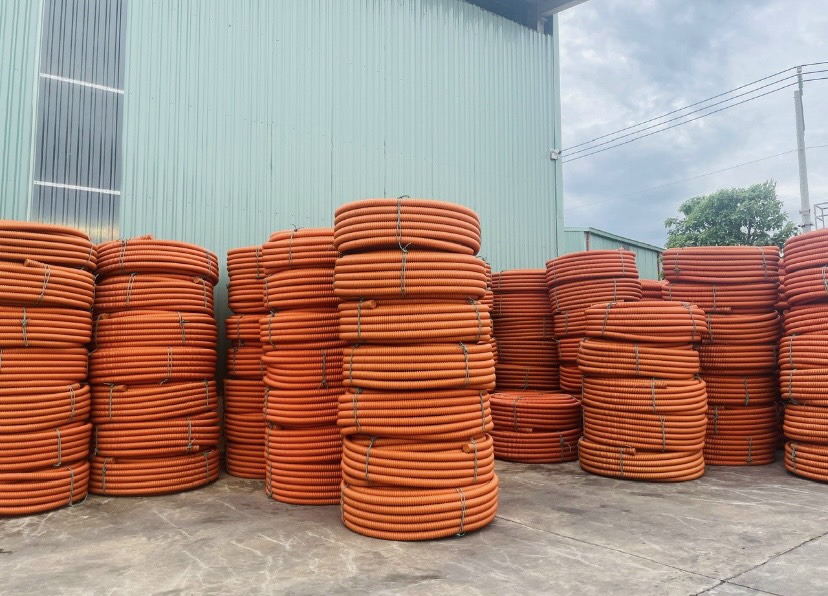 Ống nhựa xoắn HDPE luồn cáp điện - ảnh album 2