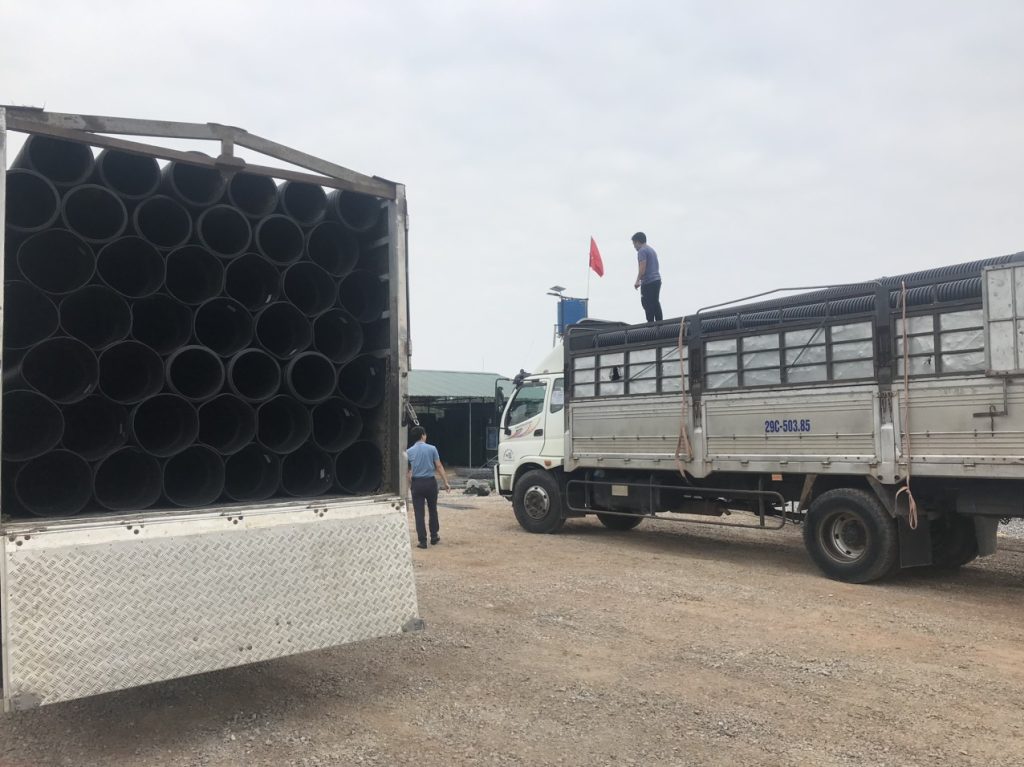 Quy trình phối hợp và giao hàng của Solmax Pipe