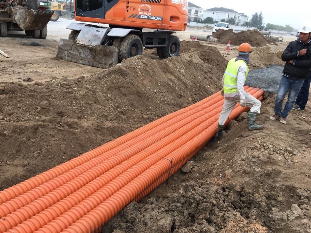 Ứng dụng ống nhựa HDPE - Hệ thống thoát nước và dẫn chất lỏng