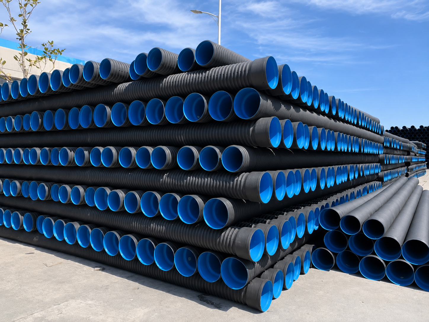 Ống nhựa HDPE 2 lớp bền bỉ