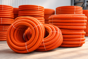 Ống nhựa xoắn HDPE luồn cáp điện bền, linh hoạt