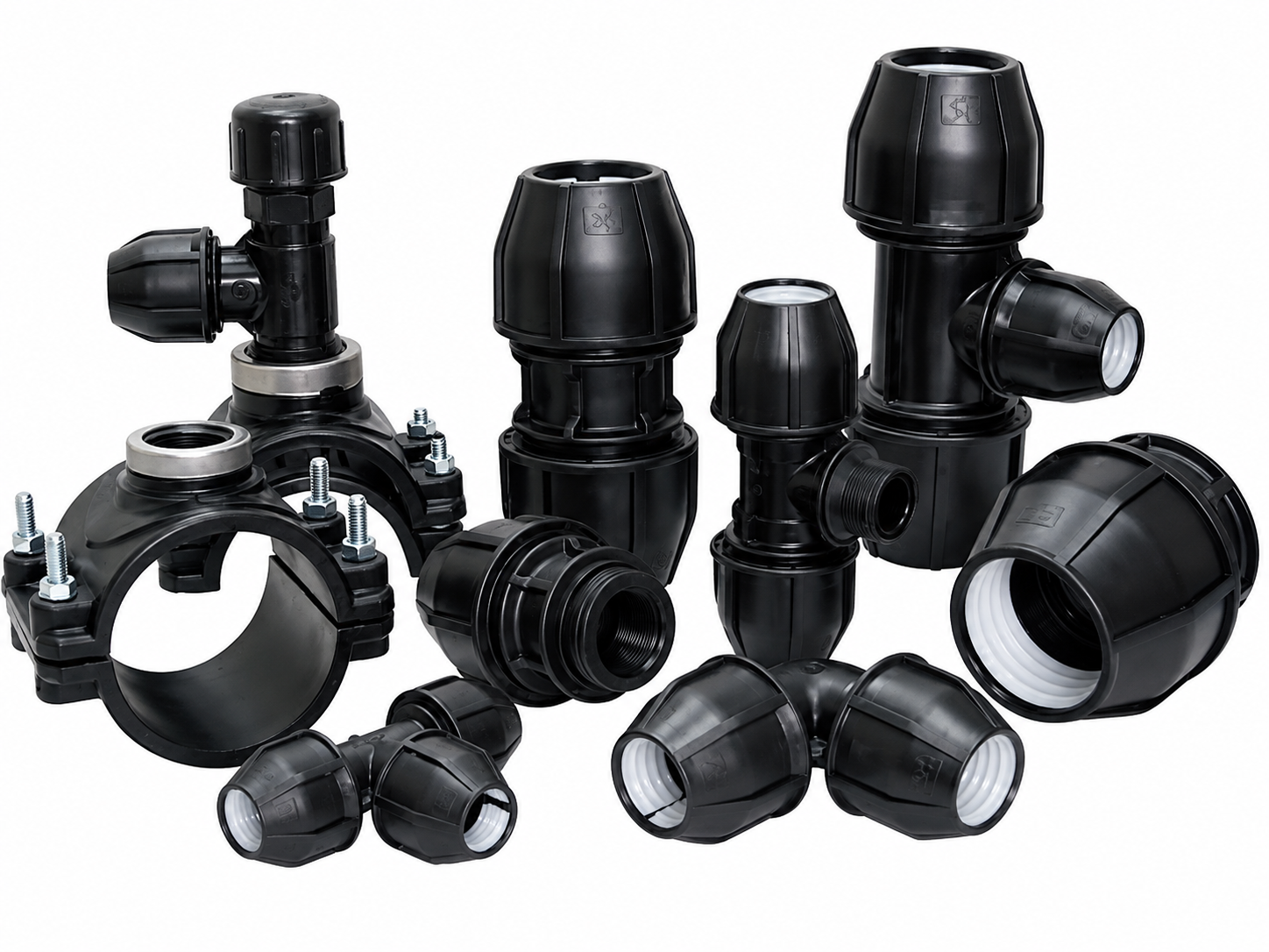 Phụ kiện ống nhựa phẳng HDPE tốt